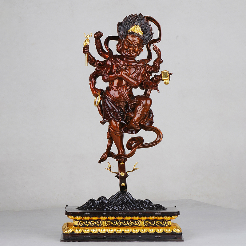 Wang Wei Deming large gilt like (imitation Ming Dynasty)